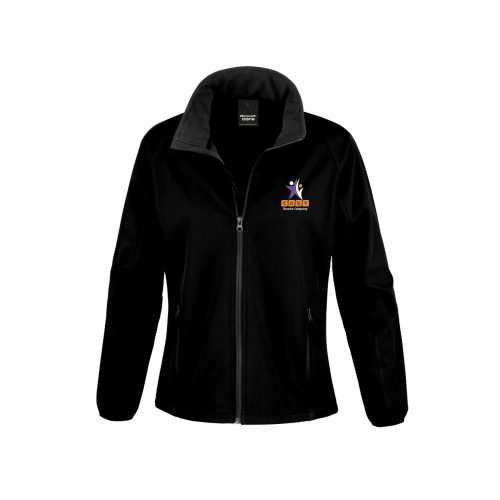 CAST Theatre Company Ladies Soft Shell Jacket (Black)