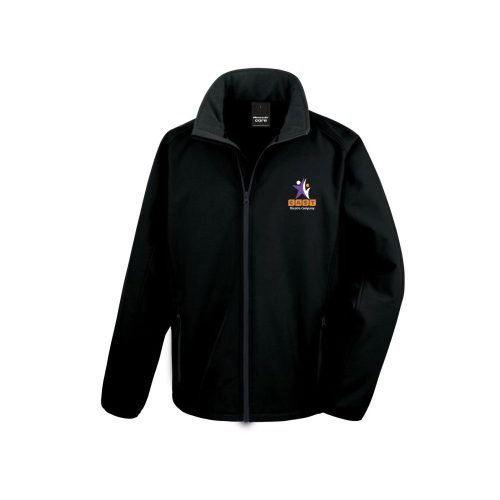 CAST Theatre Company Adult Soft Shell Jacket (Black)