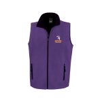 CAST Theatre Company Adult Soft Shell Bodywarmer (Purple) - s