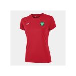 Whitton Wanderers FC Joma Ladies Red Combi Short Sleeved Training Shirt - s