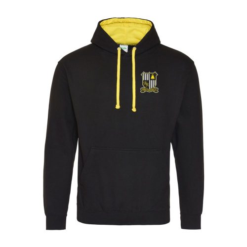 Abbey Rangers FC Contrast Hoody (Black/Yellow)