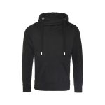 The Stewart Academy of Performing Arts Cross Neck Hoodie (Jet Black) - xs