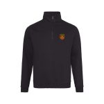 Uxbridge FC 1/4 Zip Sweatshirt (Black) - s
