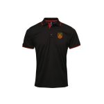Uxbridge FC Contrast Polo (Black/Red) - s