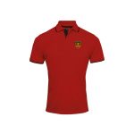 Uxbridge FC Contrast Polo (Red/Black) - s