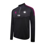 Official Carlton Netball Club (UNISEX) Dual Performance 1/4 Zip Training Jacket - junior - yth
