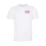 Spelthorne Gymnastics Senior Poly T-Shirt (White) - xs - senior