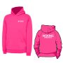 Woking Gymnastics Club JUNIOR Hoodie (VARIOUS COLOURS AVAILABLE) - hot-pink - 3-4-years
