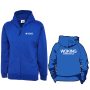 Woking Gymnastics Club JUNIOR Full Zip Hoodie (VARIOUS COLOURS AVAILABLE) - royal - 5-6-years