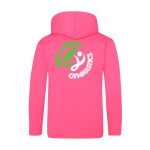 West London Gymnastics Poly Hoodie (Electric Pink) - junior - 3-4-years