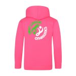 West London Gymnastics Poly Hoodie (Electric Pink) - junior - 3-4-years