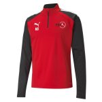 PDA Coaching Development/Progression Centre Puma Liga 1/4 zip top - Red/Black - junior - 5-6-years