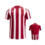 Friday Night 5's (Football) Striped Shirt - JUNIOR - red-white - 3xs