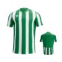 Friday Night 5's (Football) Striped Shirt - JUNIOR - green-white - 3xs