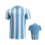Friday Night 5's (Football) Striped Shirt - JUNIOR - columbia-white - 3xs