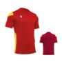 Friday Night 5's (Football) 2-Colour Shirt - JUNIOR - red-yellow - 3xs
