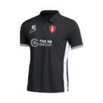 Bracknell Town FC Nike Academy 25 Black Polo - junior - xsb