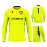 Halliford Colts Colne Valley FC Macron Yellow GK Shirt - junior - 3xs