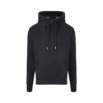 The Stewart Academy Cross Neck Hoodie (Black Smoke) - xs